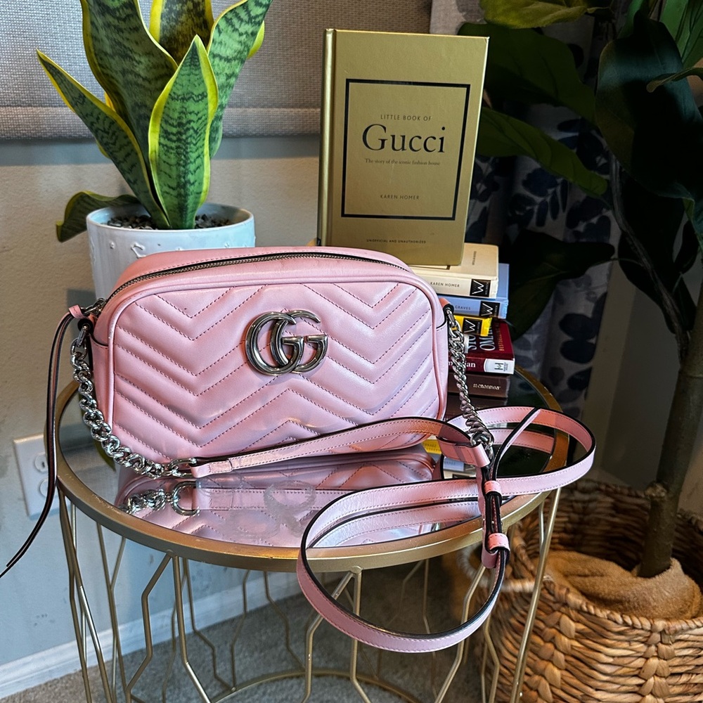 Gucci Marmont Camera Small Crossbody Bag